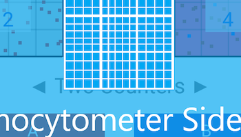 Hemocytometer Sidekick cell counting app