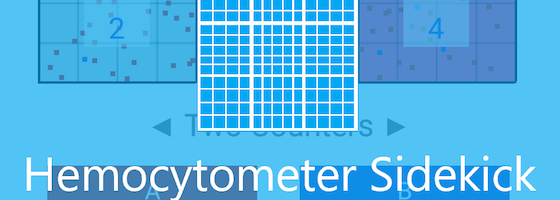 Hemocytometer Sidekick cell counting app